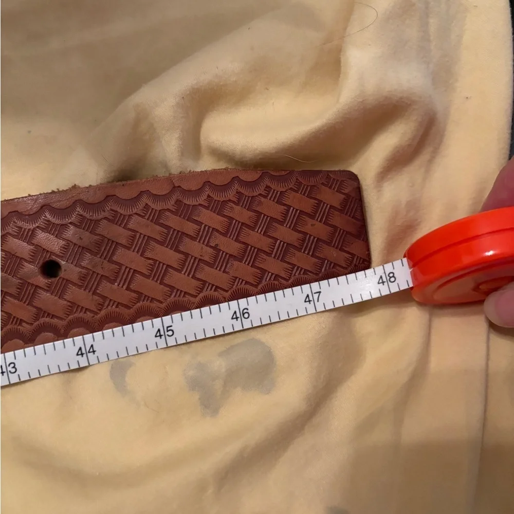 Vintage Nicholas cowhide belt